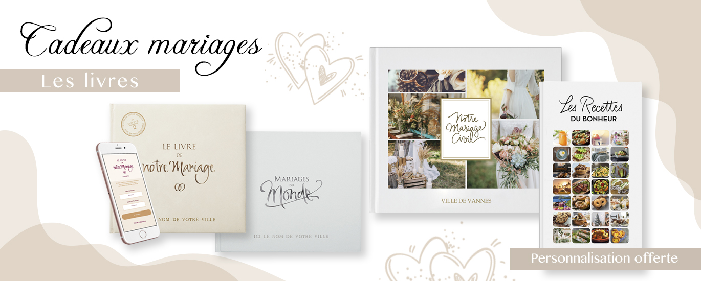 LIVRES CADEAUX DE MARIAGE