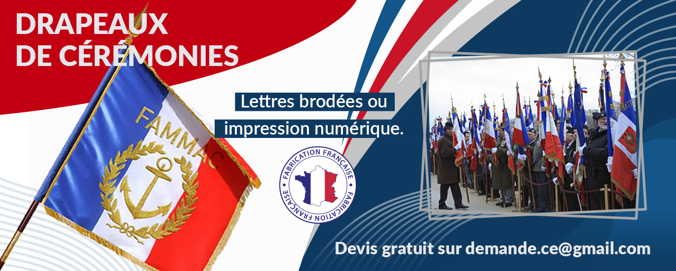 DRAPEAU DE CEREMONIE