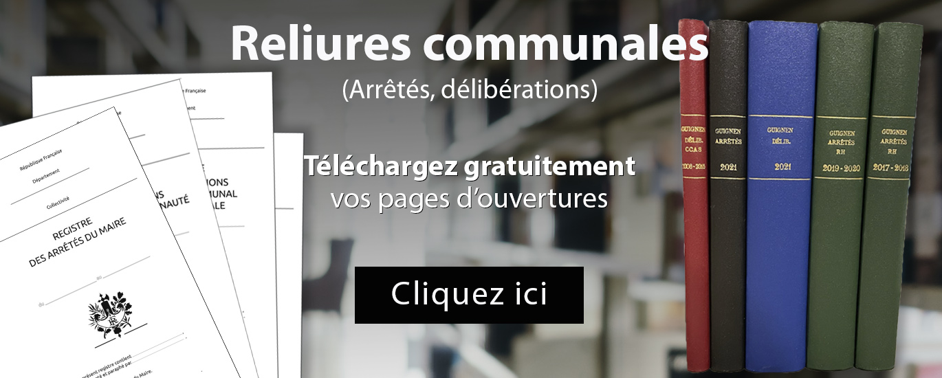 RELIURES COMMUNALES