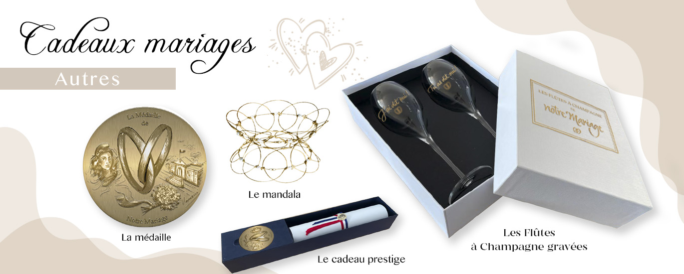 CADEAUX POUR MARIAGE