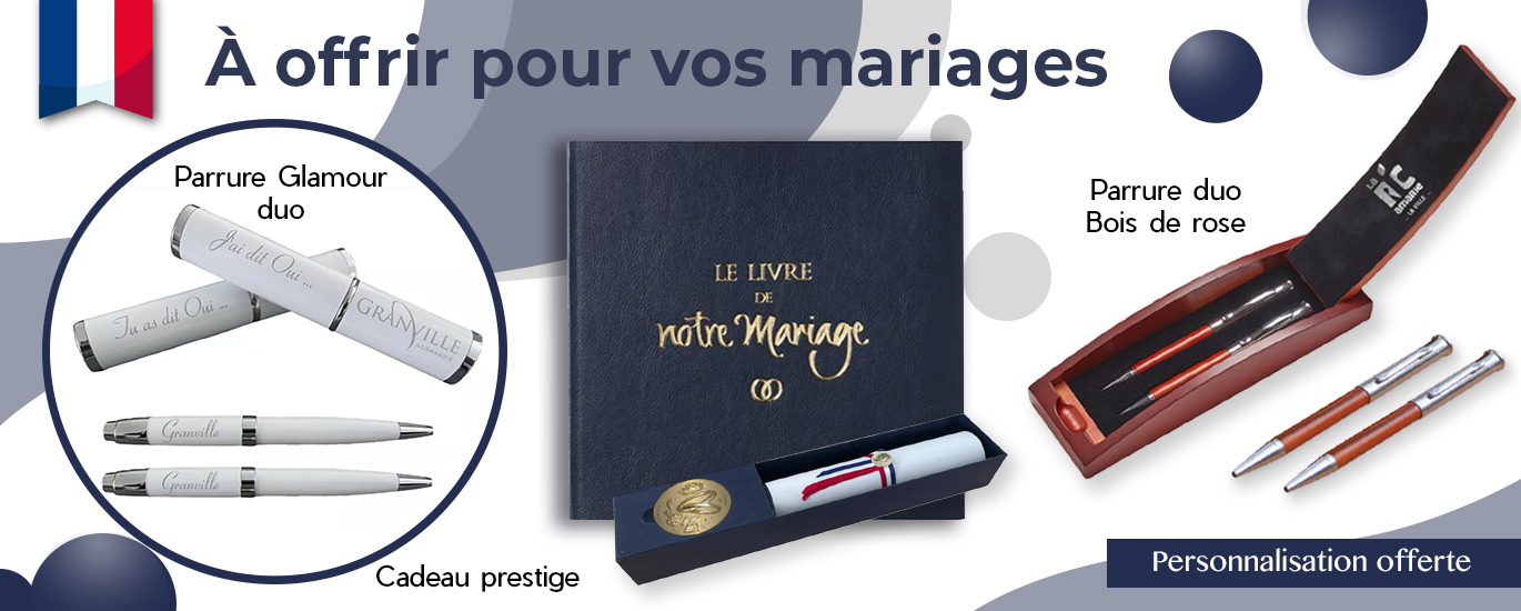 cadeaux mariage mairie