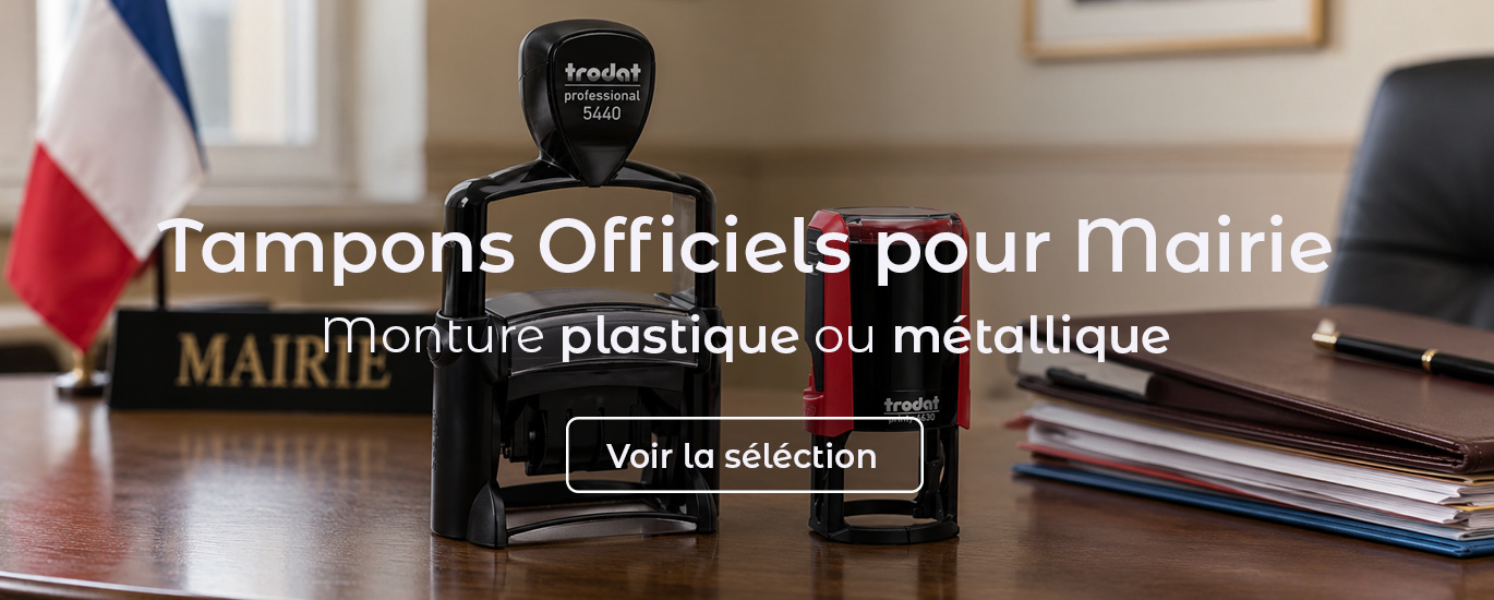 tampons trodat mairie