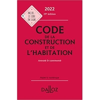 Code de la Construction et de l'Habitation DALLOZ