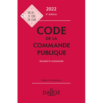 CODE DE LA COMMANDE PUBLIQUE
