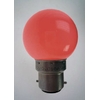 Lampe LED opaque B22 rouge