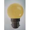 Lampe LED opaque B22 jaune orangé