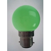 Lampe LED opaque B22 vert