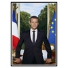 Cadre-photo-du-président-Macron