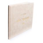 Le livre de notre mariage blanc ivoire mairie