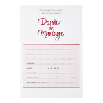 Dossier de mariage mairie