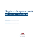Registre des passeports 1