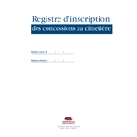 Registre dinscription des concessions du cimetière 2