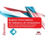 Registre de demandes d'inscription ou de radiation