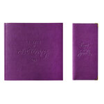 Livre-de-notre-mariage-Lilas-avec-protège-livre-de-famille-Lilas