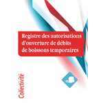 Registre des débits de boissons temporaires