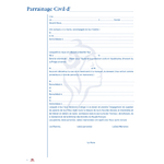 Registres des parrainages civils pas cher