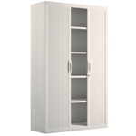 Armoire haute blanche meuble bureau