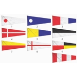 Flamme du code marine international