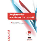 Registre des accidents du travail mairie couverture
