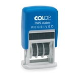tampon personnalisé COLOP MINI DATEUR RECU LE
