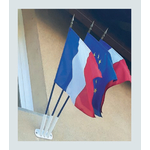 Drapeaux de façade pour mairie