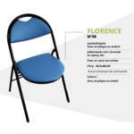 Chaise FLORENCE pour salle polyvalente