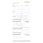 Livret de famille page enfant