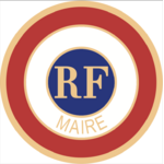 Cocarde tricolore Maire