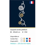 DECOR GASPARD CERCLES PETILLANT
