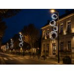 Décor poteau lumineux VISTA pétillant mairie