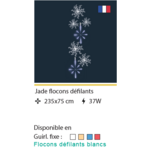 DECOR JADE FLOCONS DEFILANTS