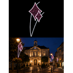 DECOR CETI PETILLANT ROSE MAIRIE