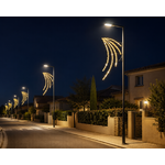 Décor poteau lumineux OPHELIE pétillant mairie
