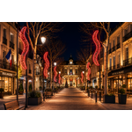 DECOR VIRGINIA PETILLANT ROUGE
