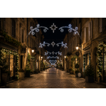 TRAVERSEE GABIN ET ETOILE 3 BLANC FROID RUE PIETONNE