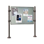PANNEAUX D’AFFICHAGE LIBRE - MODULE INITIAL - DOUBLE FACE - AVEC BANDEAU-TITRE
