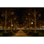 DECOR ETOILE 1C BLANC CHAUD