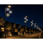 Décor poteau lumineux DIANE pétillant