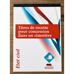 Titre de recette provisoire couverture
