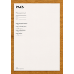 Pochette d'archivage du PACS mairie