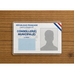 CARTE DE CONSEILLER MUNICIPAL MAIRIE