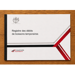 Registre des débits de boissons temporaires