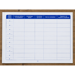Carnet de bord pour véhicules de service commune