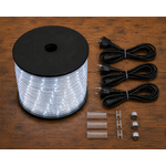 Cordon led blanc pétillant avec 3 kits dalimentation