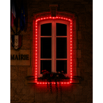 Cordon led rouge pétillant