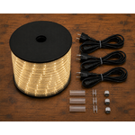 Cordon led blanc chaud avec 3 kits dalimentation