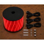 Cordon led rouge avec 3 kits dalimentation