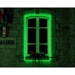 cordon led vert