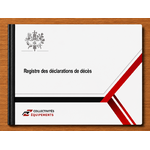 Registre des déclarations de décès