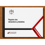 Registre des déclarations préalables